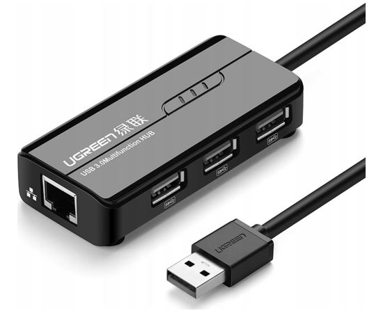 HUB USB Ugreen 20264 RJ45 / USB-A 10/100Mbps HUB 3x USB-A 2.0