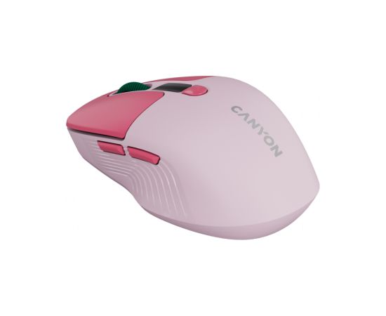 CANYON mouse MW-26 LCD Silent Dual Mode Wireless Pink
