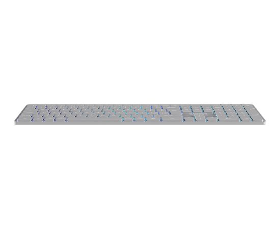 CANYON keyboard HKB-W11 UK/US RGB Dual Mode Wireless Grey