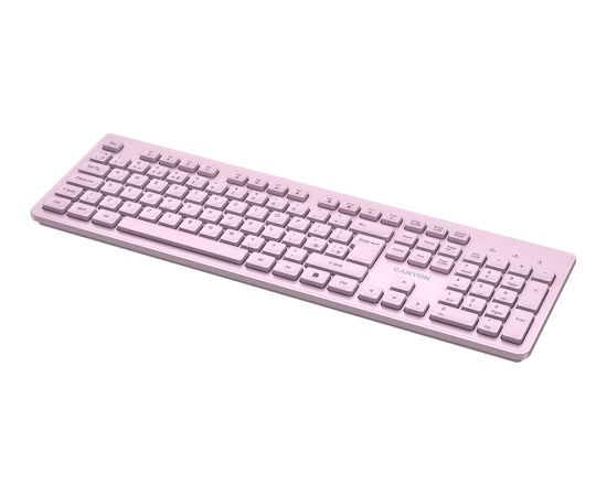 CANYON keyboard HKB-W01 UK/US AAA Wireless Pink