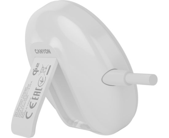 CANYON wireless charger WS-105 15W Qi2 White