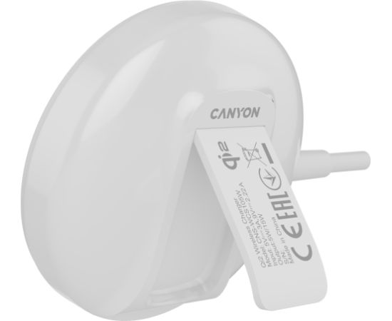 CANYON wireless charger WS-105 15W Qi2 White