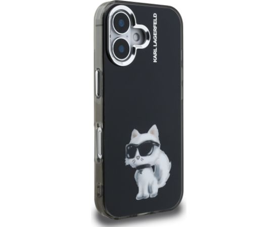 Karl Lagerfeld IML Aquarelle and Choupette Case Чехол для Apple iPhone 16