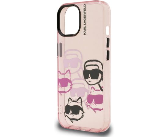 Karl Lagerfeld IML Multi K&CH Heads Case Чехол для Apple iPhone 15