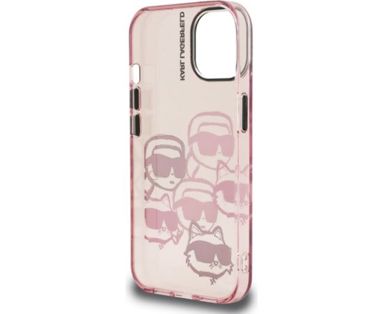 Karl Lagerfeld IML Multi K&CH Heads Case Чехол для Apple iPhone 15
