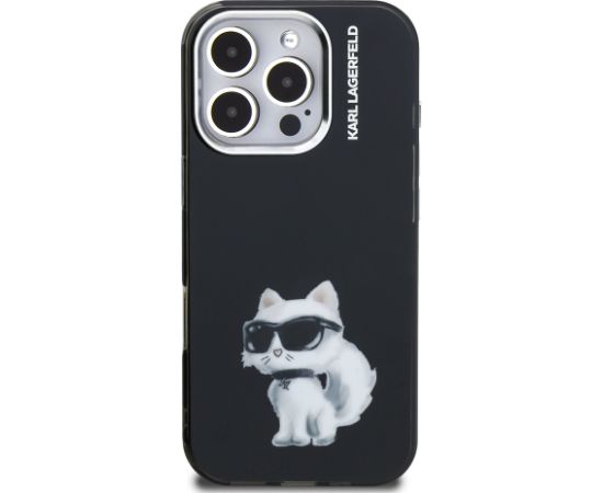 Karl Lagerfeld IML Aquarelle and Choupette Case Aizsargapvalks priekš Apple iPhone 16 Pro