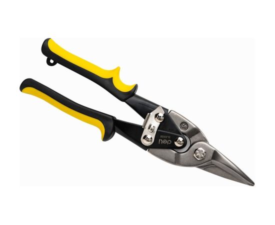 Tērauda griezējs 250 mm Deli Tools EDL20030 (melns un dzeltens)