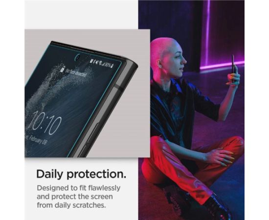 Spigen NEO FLEX 2-PACK GALAXY S22 ULTRA HYDROGEL PLĒVE