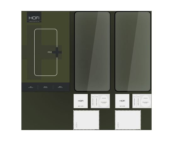 ЗАКАЛЕННОЕ СТЕКЛО HOFI GLASS PRO+ 2 ШТ XIAOMI REDMI NOTE 13 4G | LTE ЧЕРНЫЙ