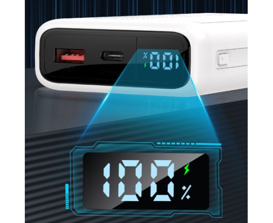 SENDEM PH82 powerbank 20000 mAh | 2.4A | LED | белый