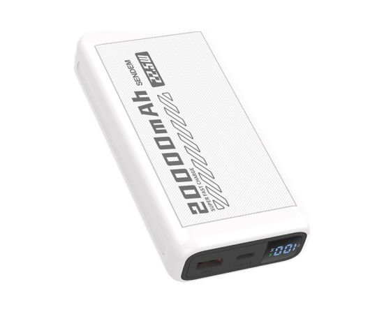 SENDEM PH82 powerbank 20000 mAh | 2.4A | LED | белый
