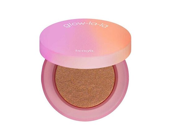 Benefit Glow-La-La Powder Highlight - Pudrový rozjasňovač 3 g Aurora