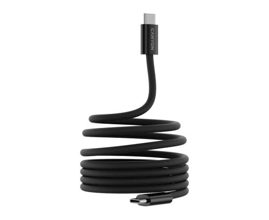 CANYON cable OnWire 60MG C-C 60W Magnet Braided 1m Black