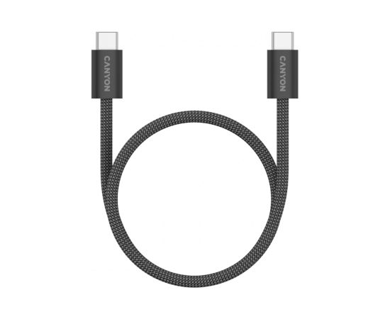 CANYON cable OnWire 60MG C-C 60W Magnet Braided 1m Black
