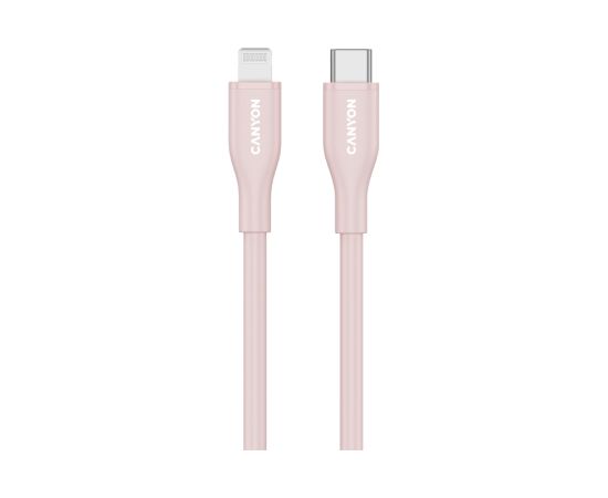 CANYON cable CLNM60 C-L 60W MFI 1m Silicon Pink