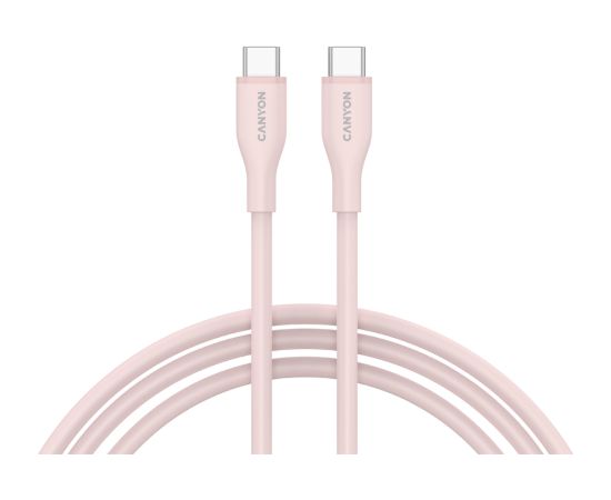 CANYON cable CC60SC10 C-C 60W 1m Silicon Pink Sand