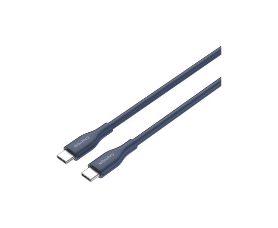 CANYON cable CC60SC10 C-C 60W 1m Silicon Dark blue