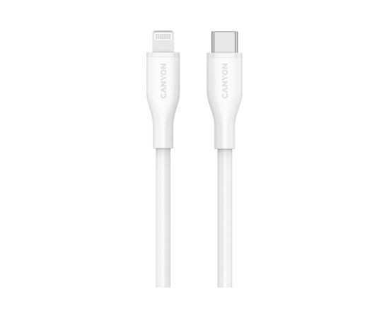 CANYON cable CLNM60 C-L 60W MFI 1m Silicon White