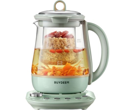 BUYDEEM Multi function Beverage Maker, model K1594T, color Cozy Greenish, EU