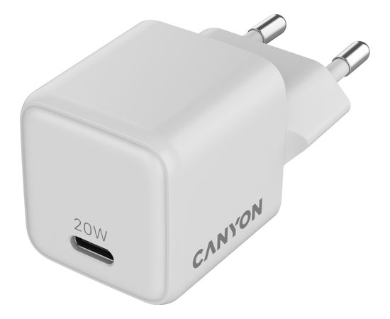 CANYON charger CU20C GaN 20W 1xPD EU White