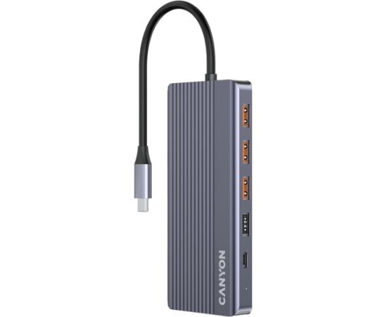 CANYON hub DS-16 13in1 4k USB-C Grey