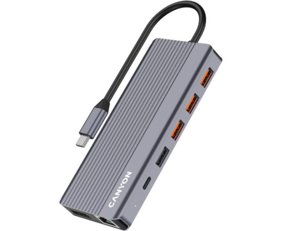CANYON hub DS-16 13in1 4k USB-C Grey