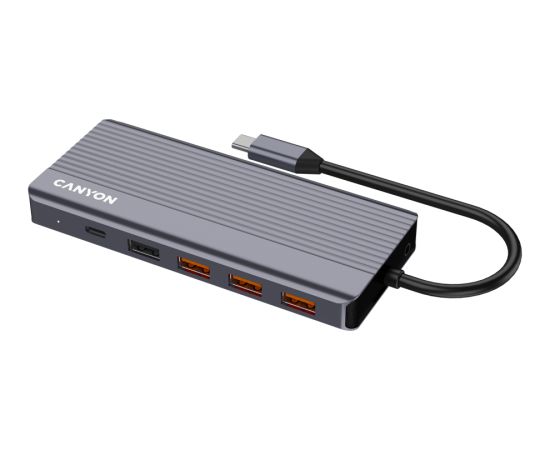 CANYON hub DS-16 13in1 4k USB-C Grey