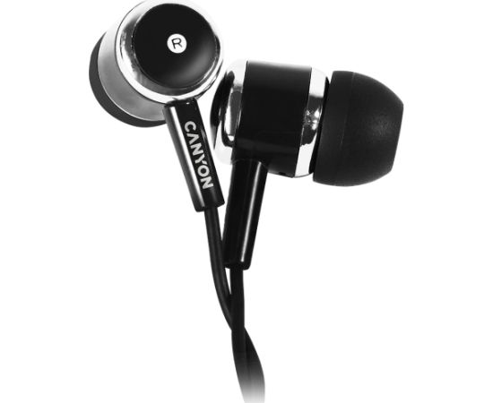 CANYON headphones EPM-01 Mic 1.2m Black