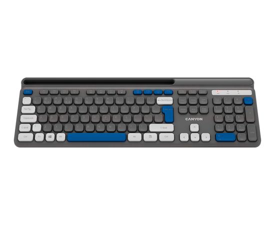 CANYON keyboard HKB-W03 EN AAA Wireless Grey
