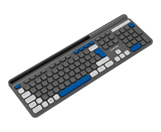CANYON keyboard HKB-W03 EN AAA Wireless Grey