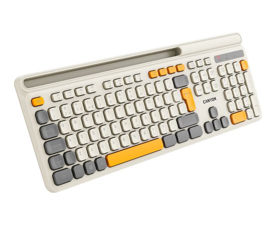 CANYON keyboard HKB-W03 EN AAA Wireless Beige