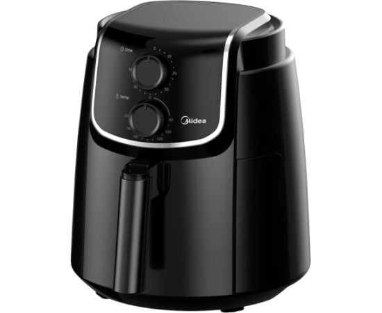 Midea Air fryer, 3.5L big capacity, 1500W strong power, adjustable temperature up to 200 °C, multi-functional: air frying, roasting, baking, grilling, frying basket with rapid hot air circulation system