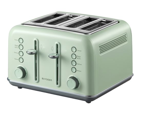 BUYDEEM 4 Slice Toaster, model DT640E, color Cozy Greenish, EU