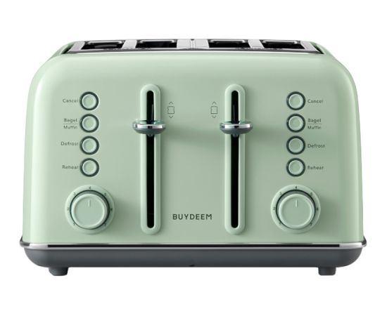BUYDEEM 4 Slice Toaster, model DT640E, color Cozy Greenish, EU