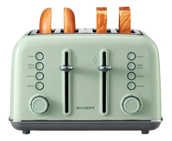 BUYDEEM 4 Slice Toaster, model DT640E, color Cozy Greenish, EU