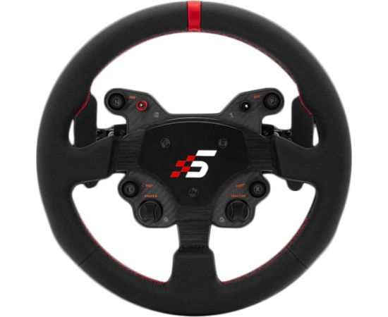 SIMAGIC GT1 Round Steering Wheel, Shifter Paddles, Leather, QR70 Included. S209