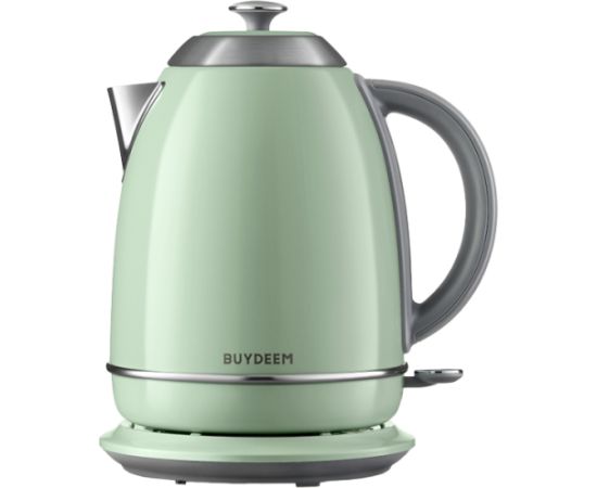 BUYDEEM Electric Kettle, model K640, color Cozy Greenish, EU