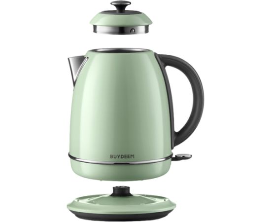 BUYDEEM Electric Kettle, model K640, color Cozy Greenish, EU