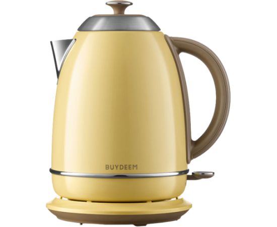 BUYDEEM Electric Kettle, model K640, color Mellow Yellow, EU