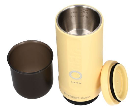 BUYDEEM Nano Espresso Machine, model OTEM-01, color Mellow Yellow