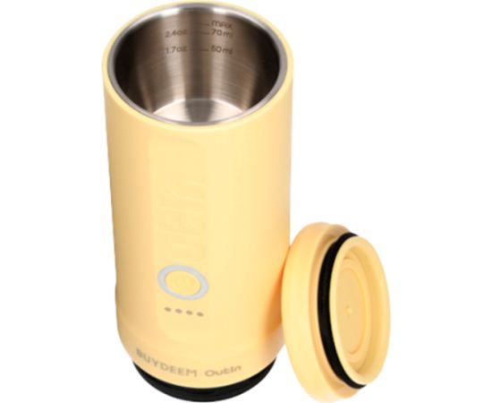 BUYDEEM Nano Espresso Machine, model OTEM-01, color Mellow Yellow