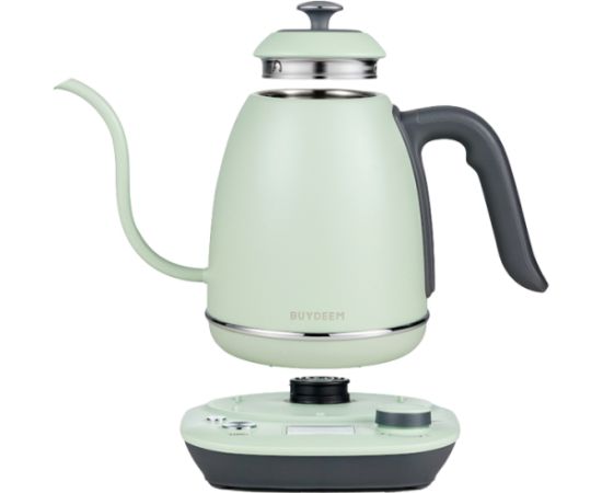 BUYDEEM Electric Gooseneck Coffee Kettle, model K821, color Cozy Greenish EU