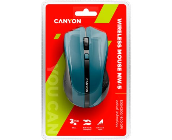CANYON mouse MW-5 Wireless Blue