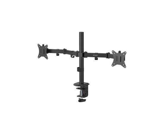 Monitora stiprinājums Savio  17" - 32" Dual monitor desk mount
