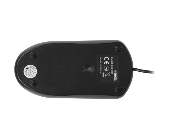 iBOX i007 wired optical mouse, black