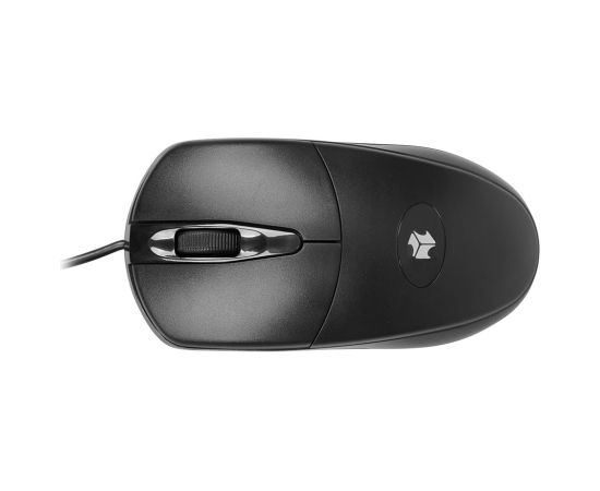 iBOX i007 wired optical mouse, black