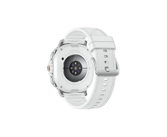 Samsung Galaxy Watch 8 Classic 3.3 cm (1.3") AMOLED 46 mm Digital 438 x 438 pixels Touchscreen Silver Wi-Fi GPS (satellite)