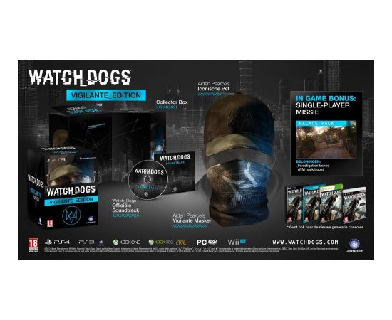 XBOX1 Watch Dogs Vigilante Edition Xbox One video spēle