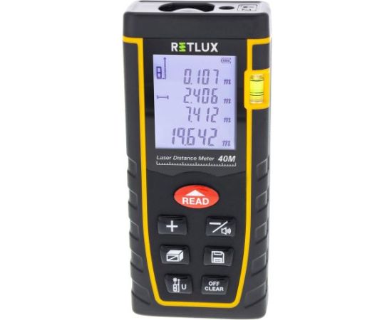 Retlux RHT 100 Lāzera attāluma mērītājs 40m