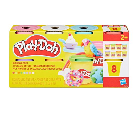 PLAY-DOH масса для лепки 8 шт